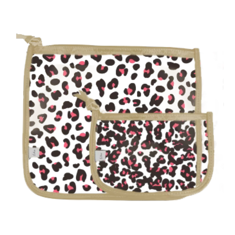 Bogg® Bag Decorative Insert - Pink Leopard. 01
