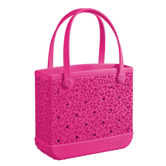 Medium Bogg® Bag - purrr-fectly PINK leopard. 01