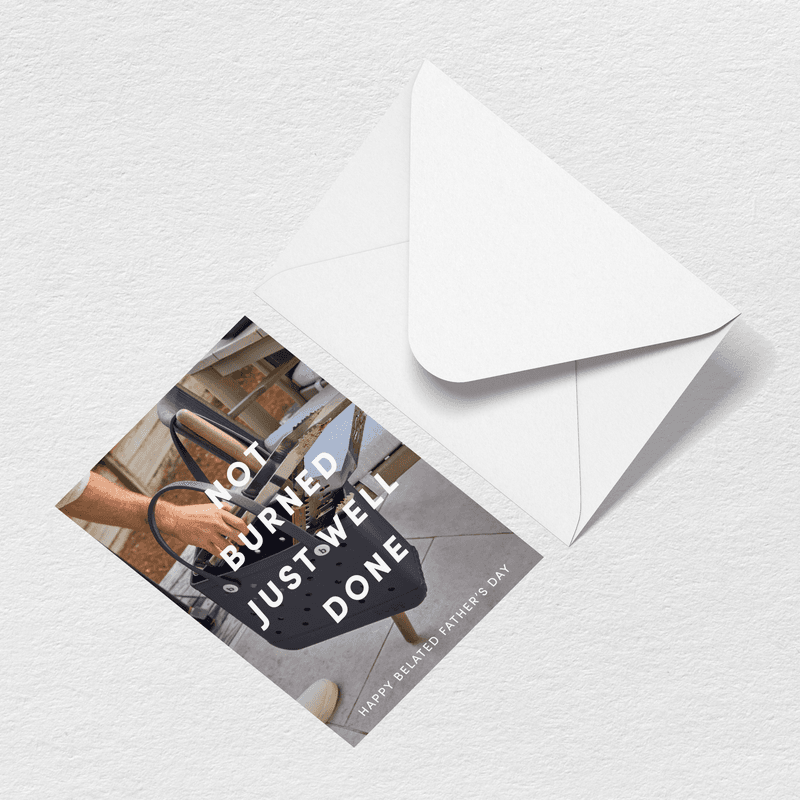 Father's Day Well Done Greeting Card View 
