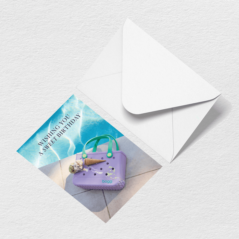Happy Birthday Sweet Greeting Card View 
