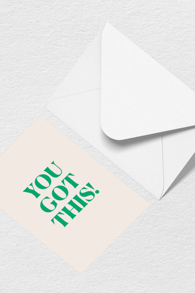 You Got This Greeting Card View 1
