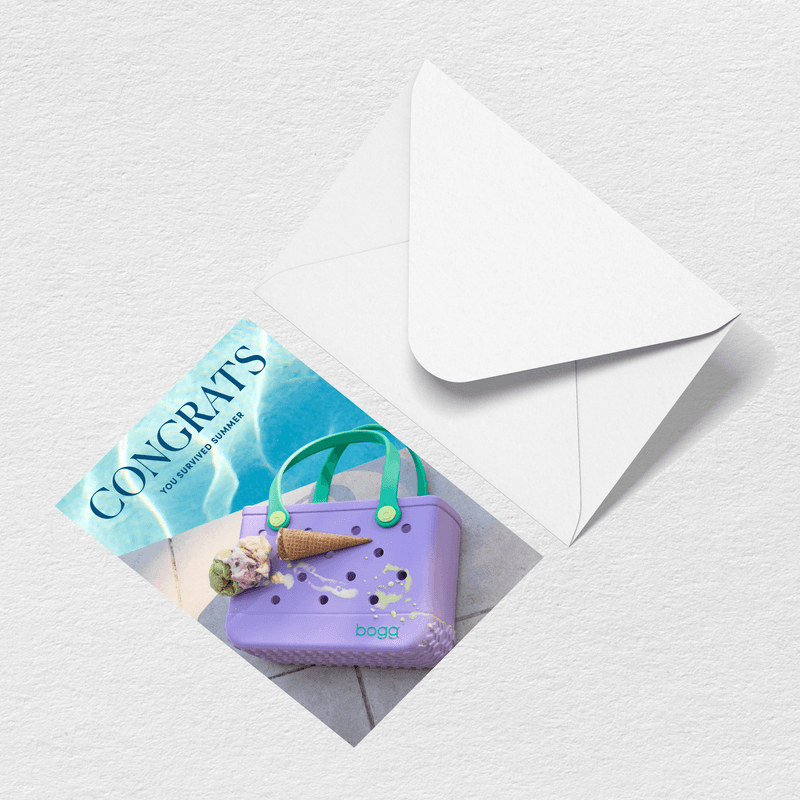 You Survived Summer Greeting Card View 
