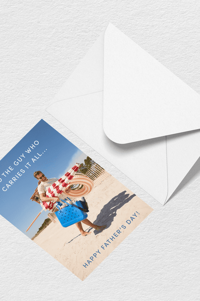 Father's Day Carries It All Greeting Card View 1
