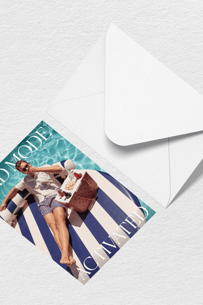 Father's Day Dad Mode Greeting Card View 1
