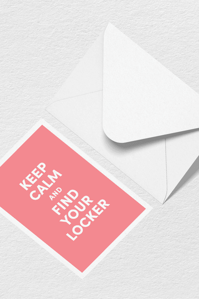 Keep Calm Greeting Card View 1
