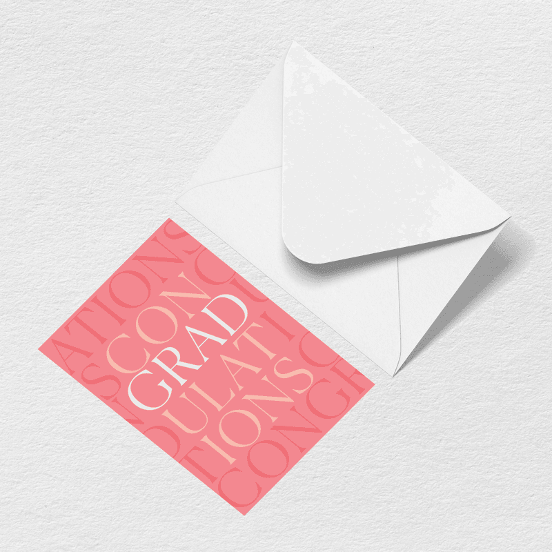 Graduation Congratulations Greeting Card View 
