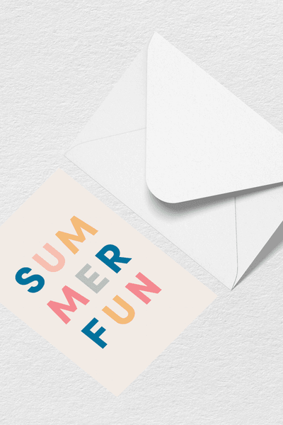 Summer Fun Greeting Card View 1
