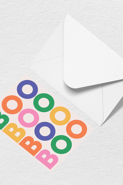 Boo Greeting Card View 1
