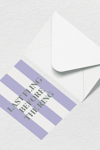 Last Fling Greeting Card View 1
