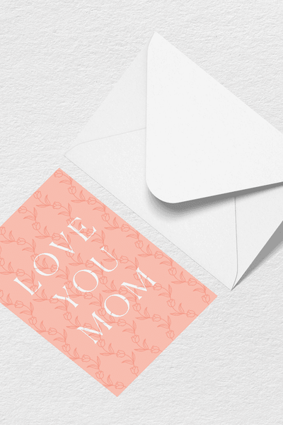 Love You Mom Greeting Card View 1
