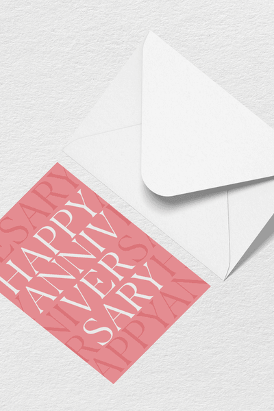 Happy Anniversary Greeting Card View 1
