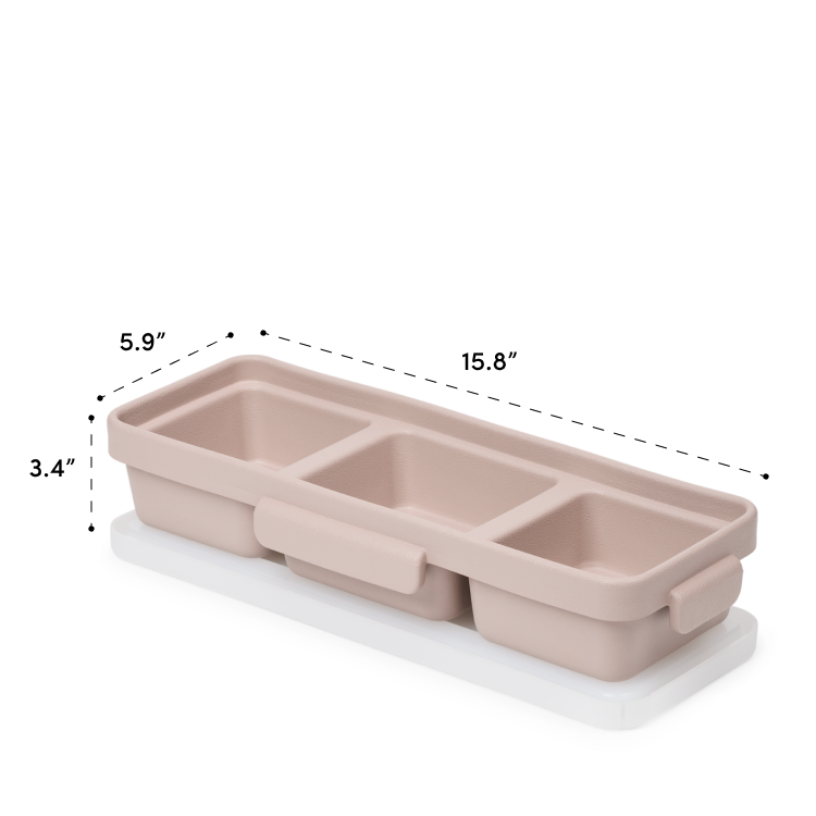 Bento Box dimension diagram