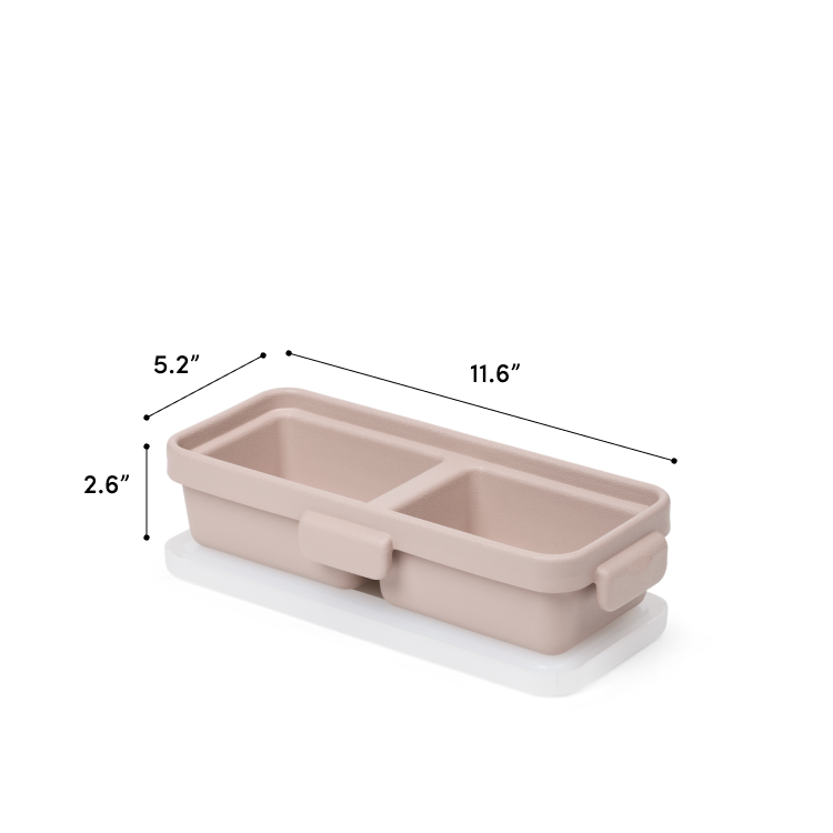 Bento Box dimension diagram