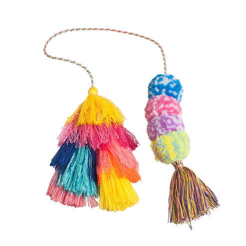 Bogg® Bag Bauble - Speckled Double Tassel. 01
